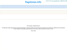Tablet Screenshot of flagstones.info